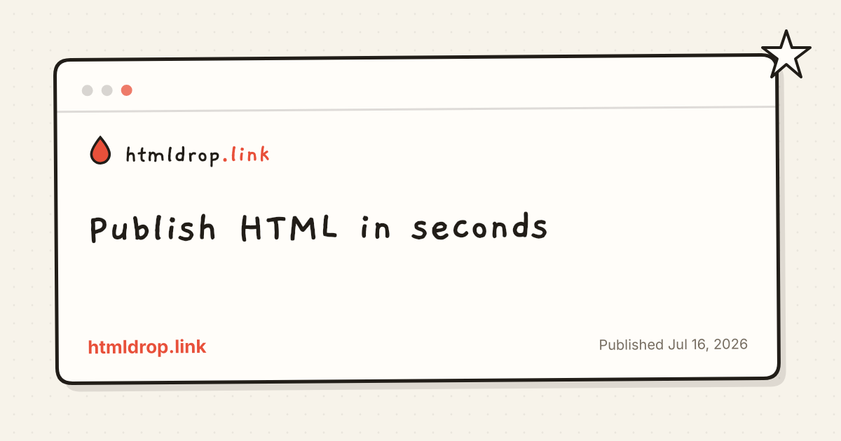 htmldrop Cover image