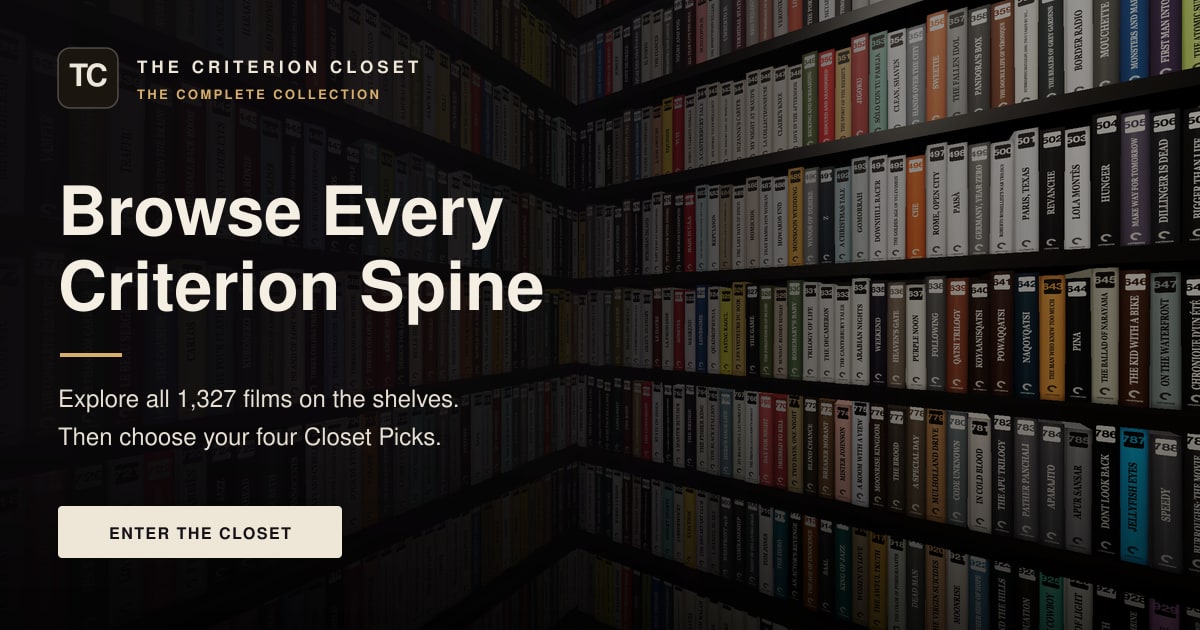 Criterion Closet Cover image