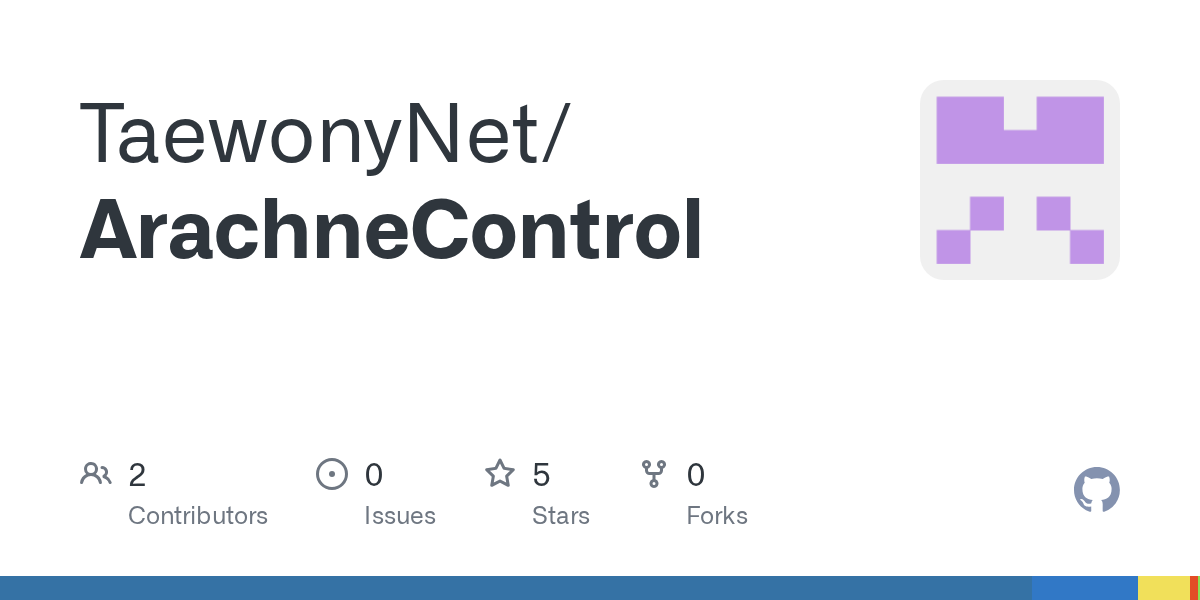 ArachneControl Cover image