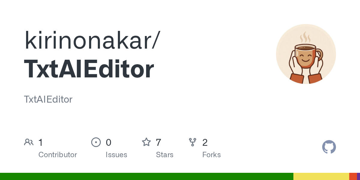 TxtAIEditor Cover image