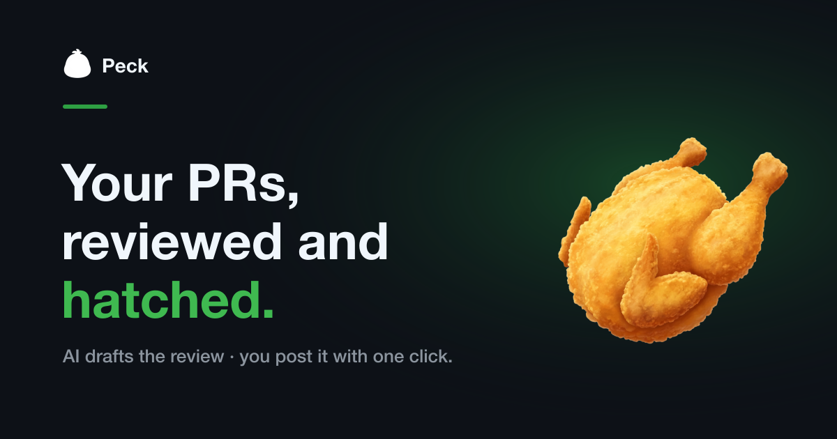 Peck Cover image